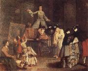 Pietro Longhi The Tooth-Puller oil painting artist